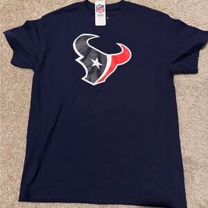 NFL Team Apparel Houston Texans Navy Blue T-shirt NWT
